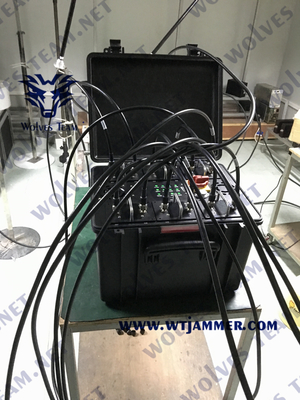 Explosionproof Jammer 20-1000MHz βομβών IED σύστημα ανεμιστήρων τηλεχειρισμού ΠΣΤ Lojack GSM 3G 4G 5G WiFi5.8g UHF VHF