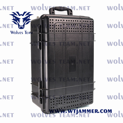 UHF/VHF Jammer παροχή ηλεκτρικού ρεύματος 220V Jammer ομιλουσών ταινιών 5G DC12V 4G 3G 2G 5G WiFi 2.4G/5GHZ GPSL1-L5 Walkie