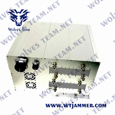 Jammer προστατευόμενο από τους κραδασμούς UHF800/900 walky-Talky VHF WIFI5.8g οχημάτων υψηλής δύναμης Jammer τηλεφωνικών 5G σημάτων κυττάρων