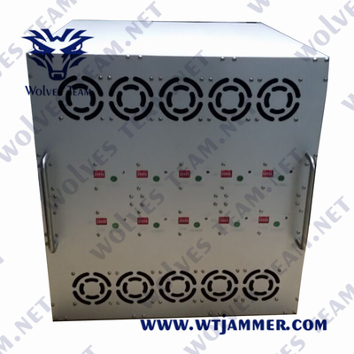 Jammer 20-1000MHz 5G WIFI5.8g IED σημάτων εξοπλισμού κατασκόπων VIP προστασίας κυψελοειδές Jammer βομβών