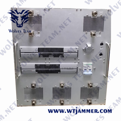 Jammer 20-1000MHz 5G WIFI5.8g IED σημάτων εξοπλισμού κατασκόπων VIP προστασίας κυψελοειδές Jammer βομβών