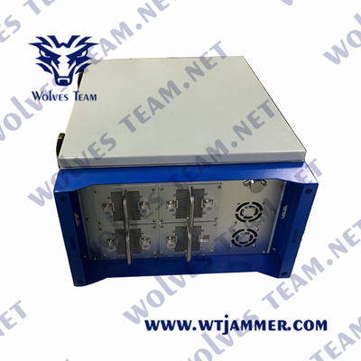 IP68 κυψελοειδές Jammer σημάτων τηλεφωνικού GSM CDMA 2G 3G 4G 5G GPSL1 WiFi2.4GHz κυττάρων Blocker συχνότητας υπαίθρια χρήση