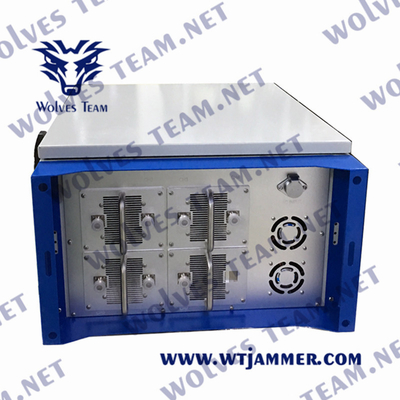 Jammer 4G WIFI σημάτων φυλακών 5G 500M αδιάβροχο υπαίθριο Jammer τηλεφωνικών σημάτων κυττάρων ΠΣΤ