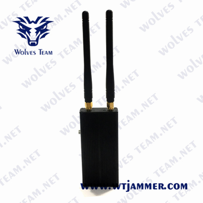 Jammer τηλεχειρισμού αυτοκινήτων 315MHz 433MHz 100 μέτρα φορητής υψηλής δύναμης