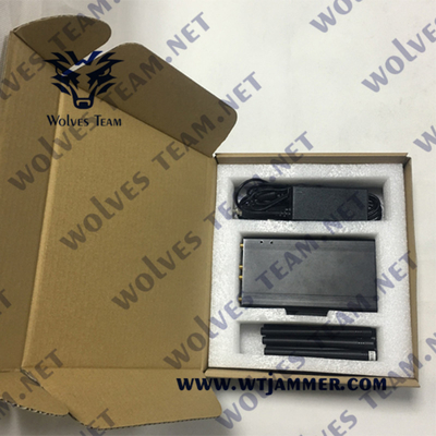 Jammer τηλεφωνικών σημάτων κυττάρων 3G 4G LTE 4G WIMAX 5G φορητή κεραία 8 φορητός τύπος