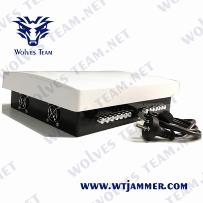 16 Jammer σημάτων ζωνών διευθετήσιμο 5G ΠΣΤ VHF UHF GSM CDMA 3G 4G WIFI