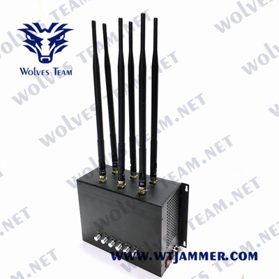 6 ζώνες διευθετήσιμες όλα προσαρμοσμένα PC 3G 4G GSM τηλεφωνικών σημάτων κυττάρων τα Jammer