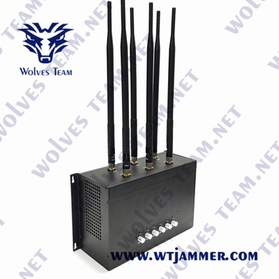 Jammer σημάτων 50-70Mhz 30W χαμηλής συχνότητας GSM υπολογιστών γραφείου CDMA