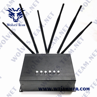 Jammer σημάτων 50-70Mhz 30W χαμηλής συχνότητας GSM υπολογιστών γραφείου CDMA
