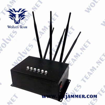50-70Mhz χαμηλής συχνότητας εσωτερική Jammer 30W σημάτων διευθετήσιμη δύναμη