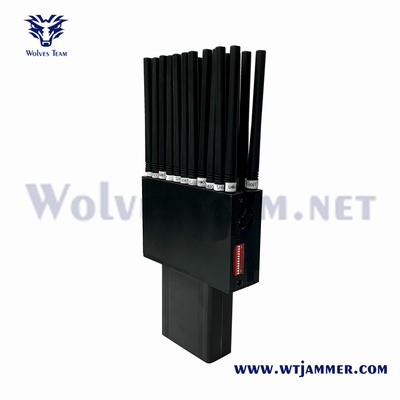 22 Jammer RF 315/433/868MHz ΠΣΤ ζωνών 2G 3G 4G 5G L1 L2 L5 Lojack WiFi
