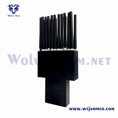 22 Jammer RF 315/433/868MHz ΠΣΤ ζωνών 2G 3G 4G 5G L1 L2 L5 Lojack WiFi