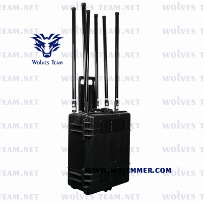 Jammer σήματος κινητού τηλεφώνου Mutli-Band UHF VHF WiFi GPS GSM 3G 4G 5G Signal Jammer 20-6000MHz Signal Jammer Bomb