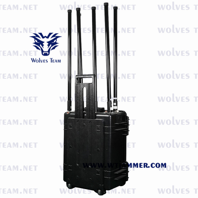 Jammer σήματος κινητού τηλεφώνου Mutli-Band UHF VHF WiFi GPS GSM 3G 4G 5G Signal Jammer 20-6000MHz Signal Jammer Bomb