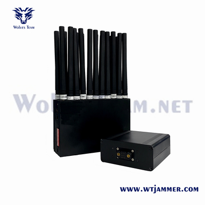 22W φορητό Jammer L1 L2 L5 Lojack 22 ζώνες 2G 3G 4G 5G ΠΣΤ WiFi