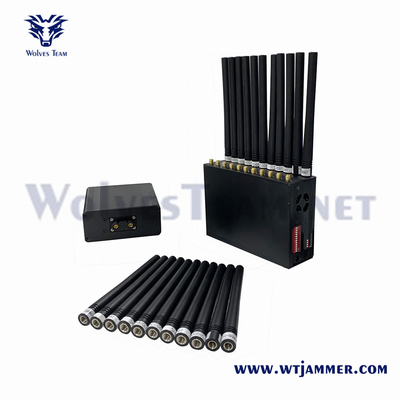 22W φορητό Jammer L1 L2 L5 Lojack 22 ζώνες 2G 3G 4G 5G ΠΣΤ WiFi
