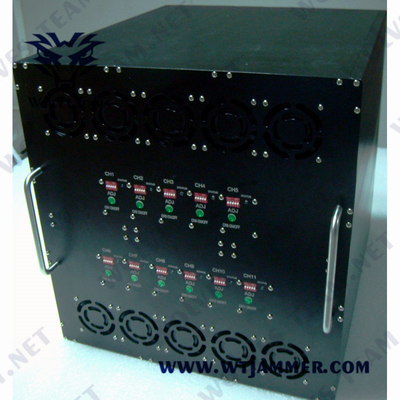 Όχημα GSM UMTS/3G 4G 5G UHF Jammer Σήμα Jammer κινητού τηλεφώνου 6230-6430MHz Signal Jammer