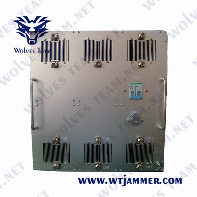 Όχημα GSM UMTS/3G 4G 5G UHF Jammer Σήμα Jammer κινητού τηλεφώνου 6230-6430MHz Signal Jammer