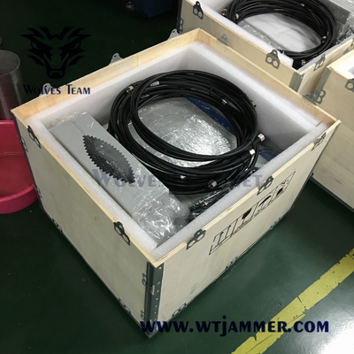 Ισχυρό Prison Jammer Κινητό τηλέφωνο Jammer WiFi Bluetooth με κατευθυντικές κεραίες πίνακα
