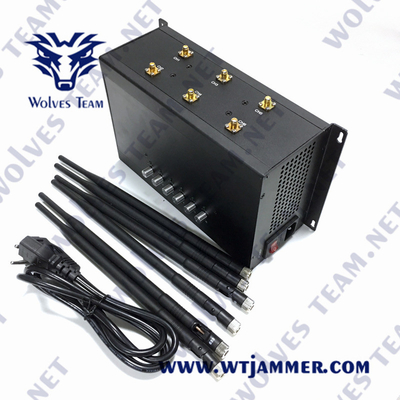 Χαμηλής συχνότητας Jammer σημάτων 30W εσωτερική διευθετήσιμη λειτουργία δύναμης