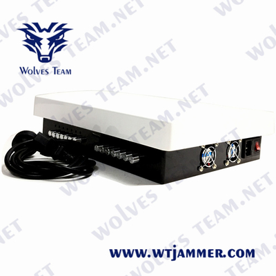 UHF εσωτερικό Jammer σημάτων ΠΣΤ VHF 3G 4G 5G WIFI ενσωμάτωσε Antanna