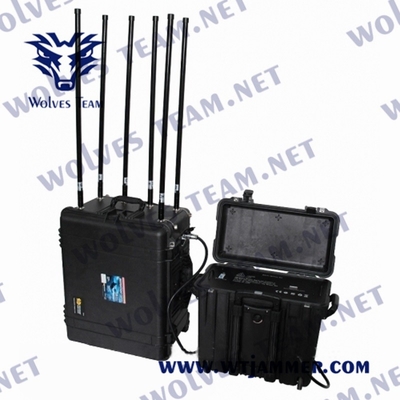 Jammer σημάτων υψηλής δύναμης UHF VHF φορητή βόμβα GSM IED ΠΣΤ WiFi