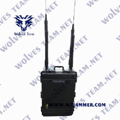 Jammer σημάτων υψηλής δύναμης UHF VHF φορητή βόμβα GSM IED ΠΣΤ WiFi