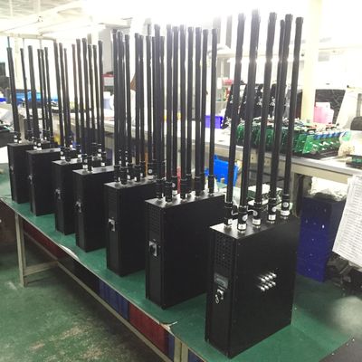 Αγορά 55W αντι Jammers κηφήνων υπεράσπιση VIP προστασίας μέχρι το ποσοστό 1500m online manufacture