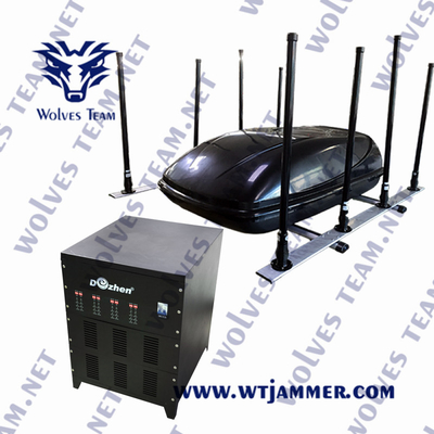 Αδιάβροχη Jammer σημάτων οχημάτων 1300Watt πλήρης ραδιοσυχνότητα ζωνών