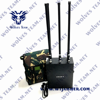 Jammer 10 σημάτων υψηλής δύναμης 120W WIFI Bnads μέχρι το ποσοστό 200m