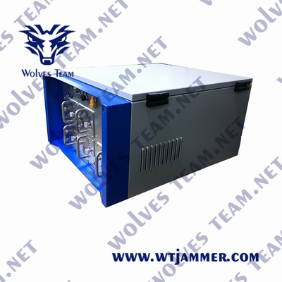Στεγανοποιήστε Jammer φυλακών φυλακών 500m τα PC 3G 4G 5G GSM WiFi υψηλής δύναμης