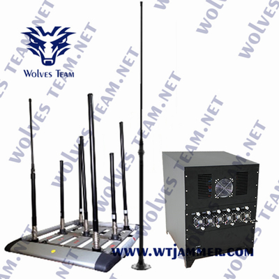 350W Jammers συσκευών οχημάτων ακολουθώντας ΠΣΤ WIFI2.4G WIFI5.8G μέχρι 2000M