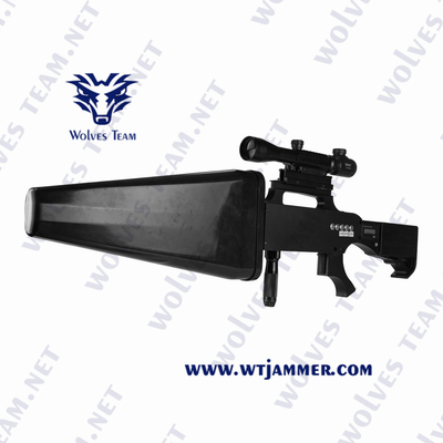 35w 2500m Jammer κηφήνων WIFI φορητό Blocker σημάτων ΠΣΤ μορφής πυροβόλων όπλων