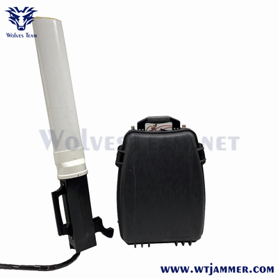 8 Jammers WIFI5.8G κηφήνων ζωνών αντι δύναμη παραγωγής GSM 433Mhz 160W ΠΣΤ