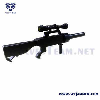 Αγορά 4 αντι Jammers κηφήνων ζωνών φορητό Jammer Wifi Bluetooth τύπων πυροβόλων όπλων online manufacture