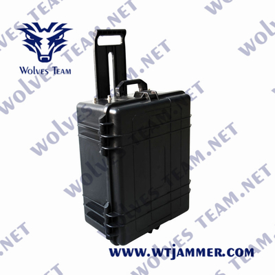 Blocker OME σημάτων Wartproof IP65 φορητό Jammer σημάτων κηφήνων τύπων πυροβόλων όπλων