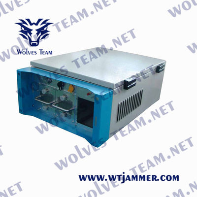 Αγορά Μεγάλης απόστασης αδιάβροχο Jammer κηφήνων σημάτων WIFI RF με επάνω από τους διακόπτες online manufacture