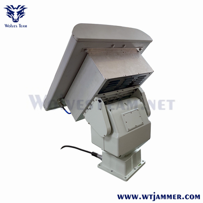 60W UAV σήμα jammer Drone σήμα scrambler Για VIP ασφαλή διαρροή πληροφοριών