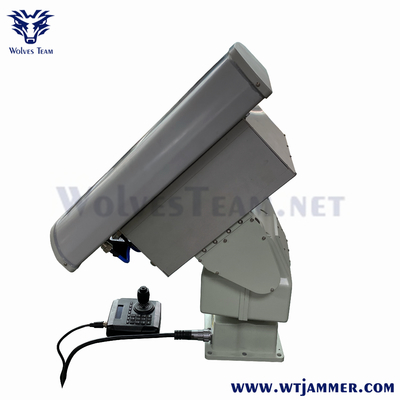 60W UAV σήμα jammer Drone σήμα scrambler Για VIP ασφαλή διαρροή πληροφοριών