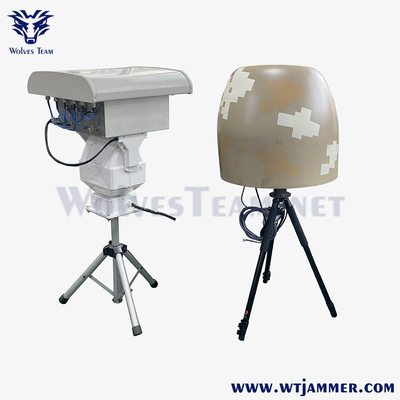Φορητό αντι-drone jammer για προστασία ασφαλείας VIP 2000 μέτρα