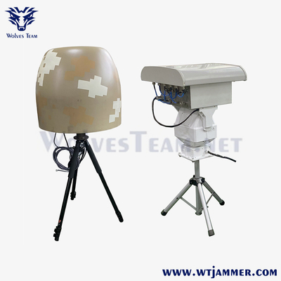 Φορητό αντι-drone jammer για προστασία ασφαλείας VIP 2000 μέτρα