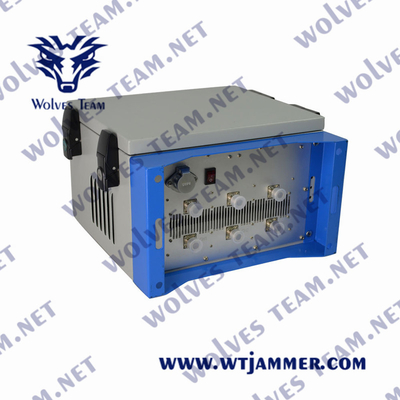 Στρατιωτικό σήμα GPS Jammer Ανερόφθαλμος εξωτερικός 2000m WIFI 5.8G UAV Drone