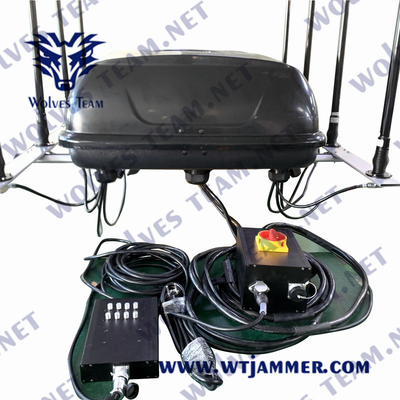 600W 12 ζώνες WIFI1.2G WIFI1.5G WIFI2.4G WIFI5.8G κινητό τηλέφωνο Drone σήμα οχήματος jammer