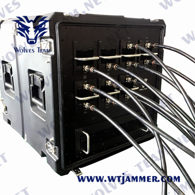 Υψηλής ισχύος σήματα κινητών τηλεφώνων 3G 4G WiFi UHF VHF Blocker Οχήμα βομβαρδιστικό jammer