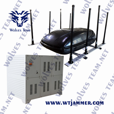 6 ζώνες υψηλής ισχύος WiFi1.2g WiFi2.4G WiFi5.8 GSM900 Οχήμα Drone Jammer