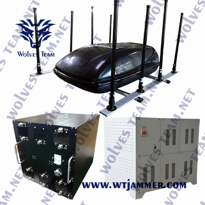 6 ζώνες υψηλής ισχύος WiFi1.2g WiFi2.4G WiFi5.8 GSM900 Οχήμα Drone Jammer