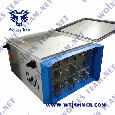 2500 μέτρα VIP Προστασία Άμυνα RF GPS WIFI5.8G σήμα Drone Jammer