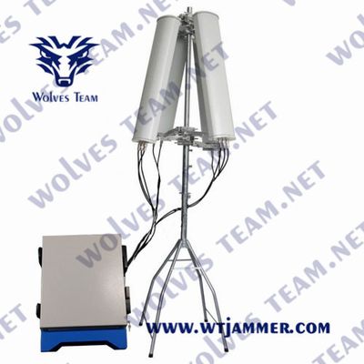 WT902806A 6 ζώνες Drone Jammer 433MHz 1.2Ghz Σήμα Jammer