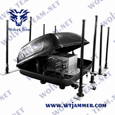 WT926706 6 Bands Οχήμα Drone Jammer Αντι Uav αυτοκινητό jammer RF433MHz