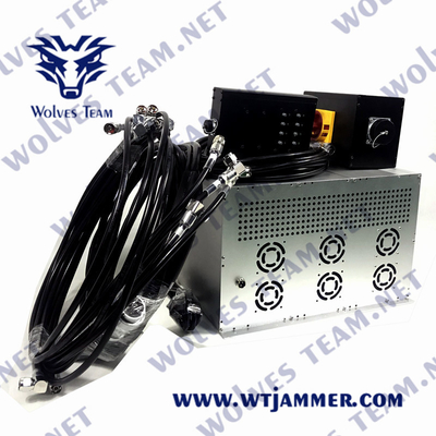 WT926706 6 Bands Οχήμα Drone Jammer Αντι Uav αυτοκινητό jammer RF433MHz